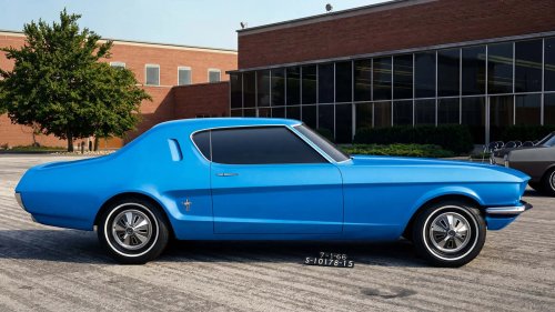 Ford, Ford Mustang, Ford’s AI Experiment Gives Classic Mustang Prototype Photos A New Coat Of Paint