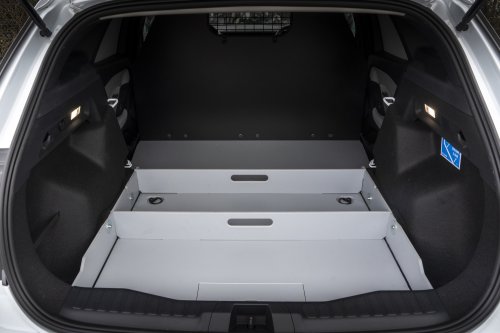 Ford’s New Electric Van Looks Like An Undercover American Cop Car