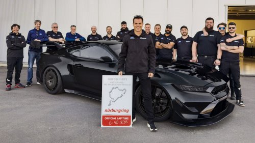 The Corvette ZR1X Had 1,250 HP And AWD At The ‘Ring. The Mustang GTD Competition Had Neither, And Won Anyway