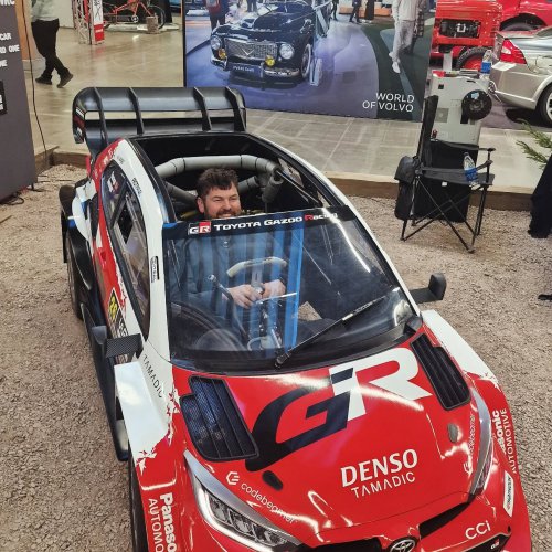 He Spent 13 Months Building A Mini GR Yaris WRC In His Garage, Then Toyota Called