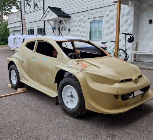 He Spent 13 Months Building A Mini GR Yaris WRC In His Garage, Then Toyota Called