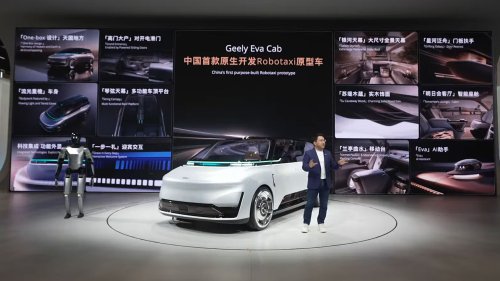 Geely Introduces China’s First Purpose-Built Robotaxi