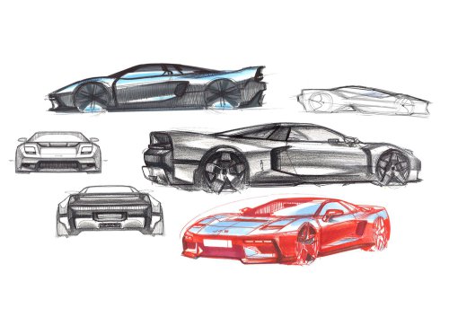 Pininfarina’s NSX Reboot Is Wider, Lower, Louder, And Absolutely Manual