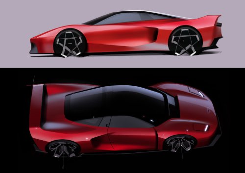 Pininfarina’s NSX Reboot Is Wider, Lower, Louder, And Absolutely Manual