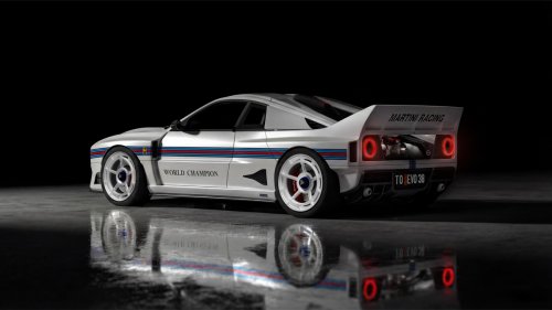 Kimera’s Martini-Striped EVO38 Supercar Runs On A Fuel Ferrari Won’t Touch