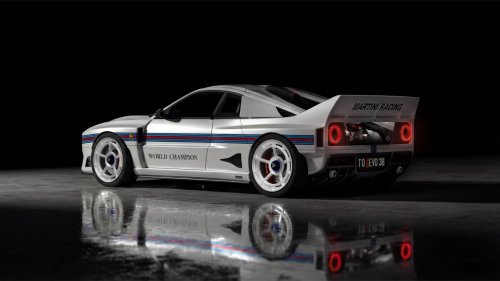 SuperCar, Ferrari, Kimera’s Martini-Striped EVO38 Supercar Runs On A Fuel Ferrari Won’t Touch