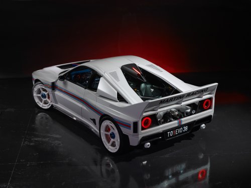 Kimera’s Martini-Striped EVO38 Supercar Runs On A Fuel Ferrari Won’t Touch
