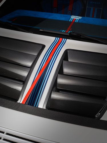 Kimera’s Martini-Striped EVO38 Supercar Runs On A Fuel Ferrari Won’t Touch