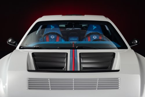 Kimera’s Martini-Striped EVO38 Supercar Runs On A Fuel Ferrari Won’t Touch