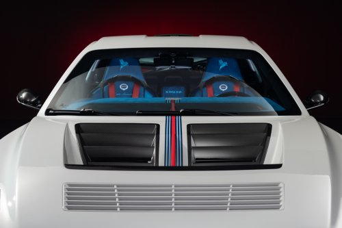 Kimera’s Martini-Striped EVO38 Supercar Runs On A Fuel Ferrari Won’t Touch