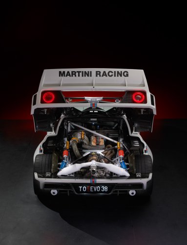 Kimera’s Martini-Striped EVO38 Supercar Runs On A Fuel Ferrari Won’t Touch