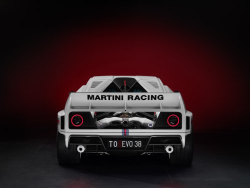 Kimera’s Martini-Striped EVO38 Supercar Runs On A Fuel Ferrari Won’t Touch