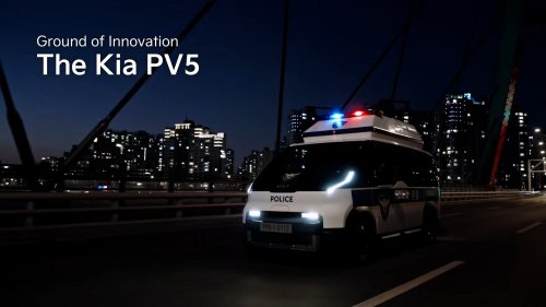 Crown Vics Chased Suspects On The Ground. Kia’s Police Van Chases Them From The Sky