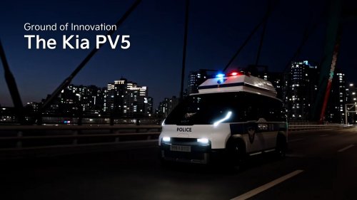 Crown Vics Chased Suspects On The Ground. Kia’s Police Van Chases Them From The Sky