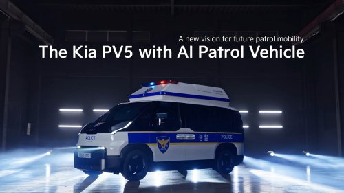 Crown Vics Chased Suspects On The Ground. Kia’s Police Van Chases Them From The Sky