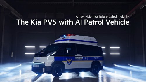 Crown Vics Chased Suspects On The Ground. Kia’s Police Van Chases Them From The Sky