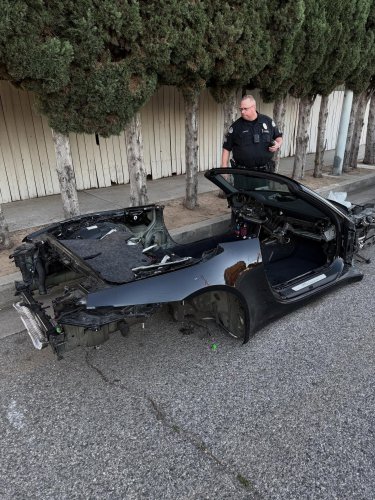 LA Thieves Stripped A Porsche So Bare That Bystanders Thought It Was A Mazda