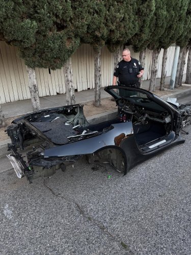 Porsche, Mazda, LA Thieves Stripped A Porsche So Bare That Bystanders Thought It Was A Mazda