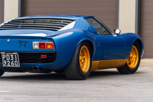 Garage Queens Come With Excuses. This Miura SV Comes With 942 Miles Of Proof
