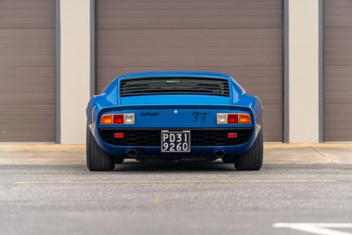 Garage Queens Come With Excuses. This Miura SV Comes With 942 Miles Of Proof