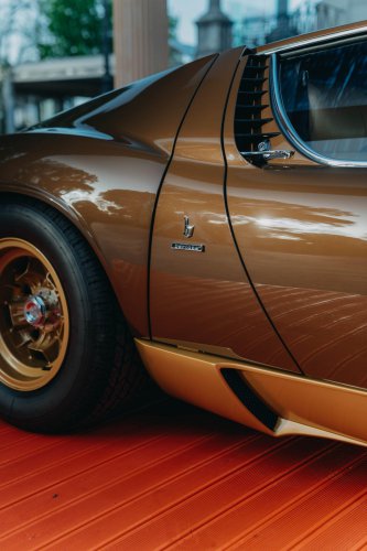 Lamborghini Spent Three Years Restoring A Miura In A Color That Shouldn’t Work, And It Does