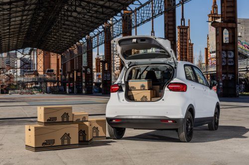 Stellantis, Stellantis Turns A Tiny Chinese Hatch Into A Delivery Van That’s Light On The Van Part