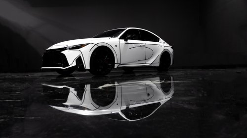 Lexus, Lexus IS, Lexus Let An Artist Loose On The IS, And It Looks Like It Escaped A Comic Book