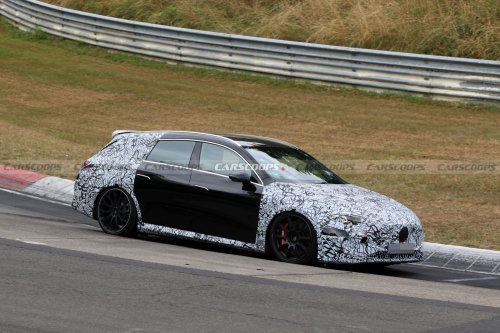 AMG’s Sleeper Wagon Has Over 500 HP And A Deployable Rear Wing