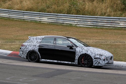 AMG’s Sleeper Wagon Has Over 500 HP And A Deployable Rear Wing