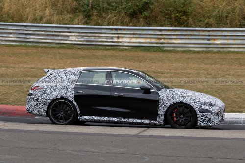 AMG’s Sleeper Wagon Has Over 500 HP And A Deployable Rear Wing