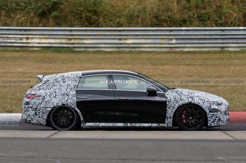 AMG’s Sleeper Wagon Has Over 500 HP And A Deployable Rear Wing