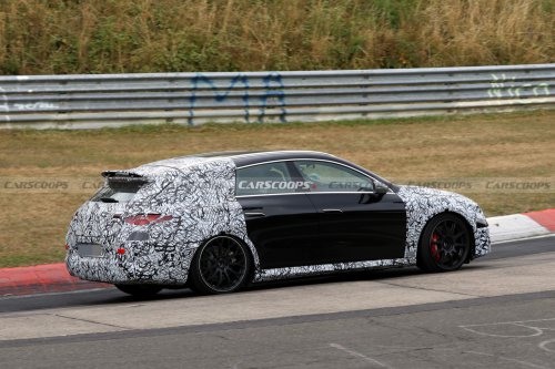 AMG’s Sleeper Wagon Has Over 500 HP And A Deployable Rear Wing