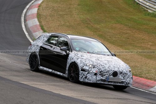 AMG’s Sleeper Wagon Has Over 500 HP And A Deployable Rear Wing