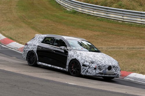 AMG’s Sleeper Wagon Has Over 500 HP And A Deployable Rear Wing