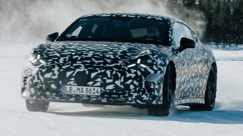 This Is The All-Electic Mercedes-AMG GT 4-Door Before You’re Supposed To See It