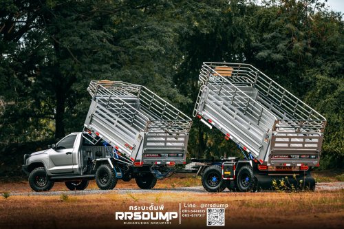 Toyota, Toyota Hilux, Toyota’s Hilux Just Became A Self-Loading Dump Truck That Carries 11,000 Lbs