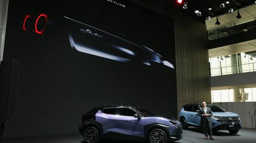 New Nissan Skyline Teased With Retro Styling