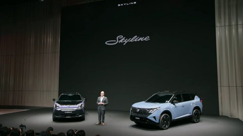 New Nissan Skyline Teased With Retro Styling