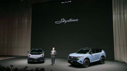 New Nissan Skyline Teased With Retro Styling