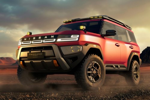 Nissan’s New Terrano Is Coming For The Land Cruiser, And This Time It Has 429 HP And A Plug