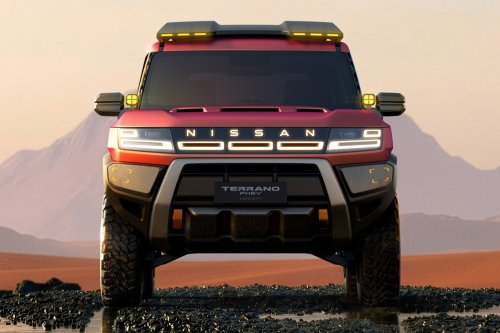 Nissan, Nissan’s New Terrano Is Coming For The Land Cruiser, And This Time It Has 429 HP And A Plug