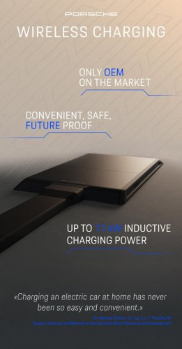Porsche, Porsche’s New Wireless Charger Is Fast, But It’ll Cost You