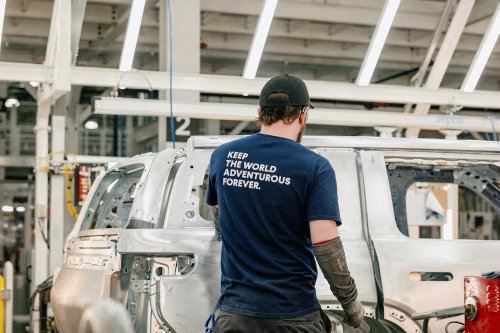 Rivian, A Tornado Hit Rivian’s Factory Friday, The R2 Entered Production Anyway