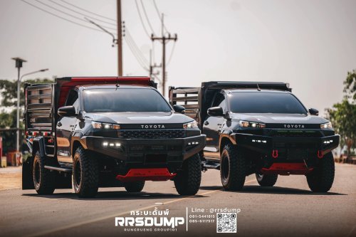 Toyota’s Hilux Just Became A Self-Loading Dump Truck That Carries 11,000 Lbs