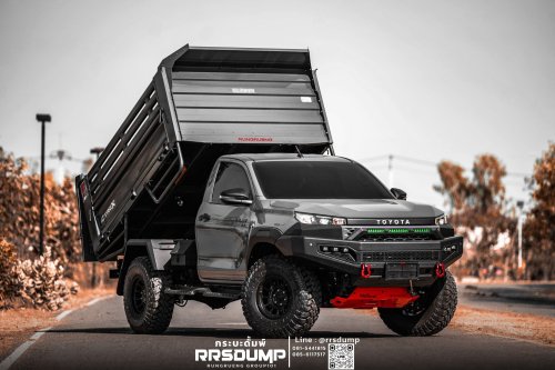 Toyota’s Hilux Just Became A Self-Loading Dump Truck That Carries 11,000 Lbs