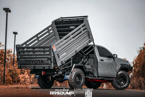 Toyota’s Hilux Just Became A Self-Loading Dump Truck That Carries 11,000 Lbs