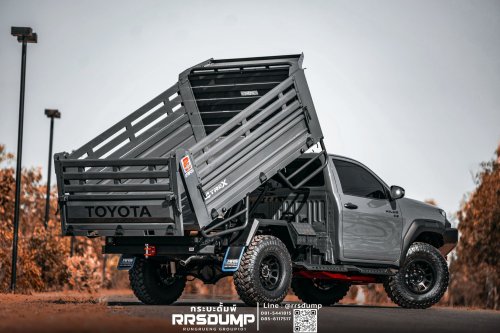 Toyota’s Hilux Just Became A Self-Loading Dump Truck That Carries 11,000 Lbs
