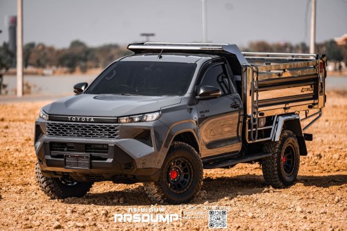Toyota’s Hilux Just Became A Self-Loading Dump Truck That Carries 11,000 Lbs