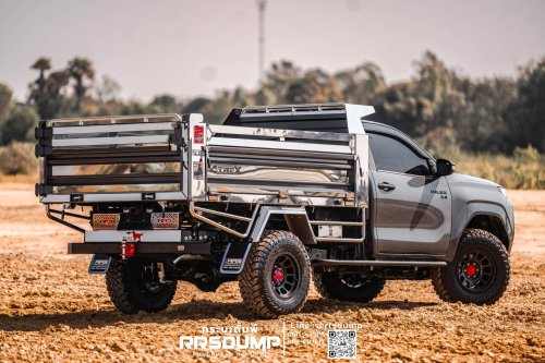 Toyota’s Hilux Just Became A Self-Loading Dump Truck That Carries 11,000 Lbs