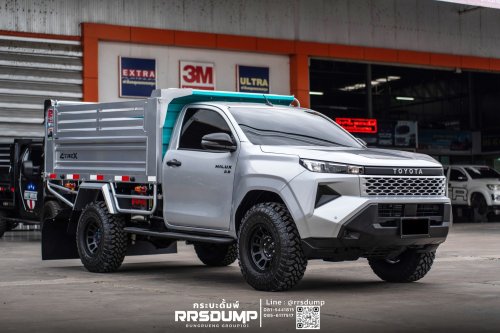 Toyota’s Hilux Just Became A Self-Loading Dump Truck That Carries 11,000 Lbs